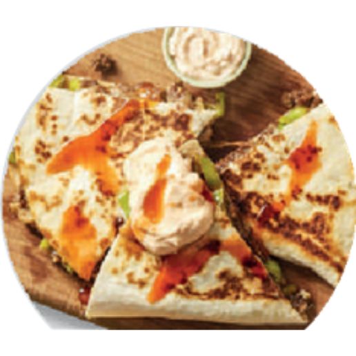 BEEF/CHICKEN QUESADILLA